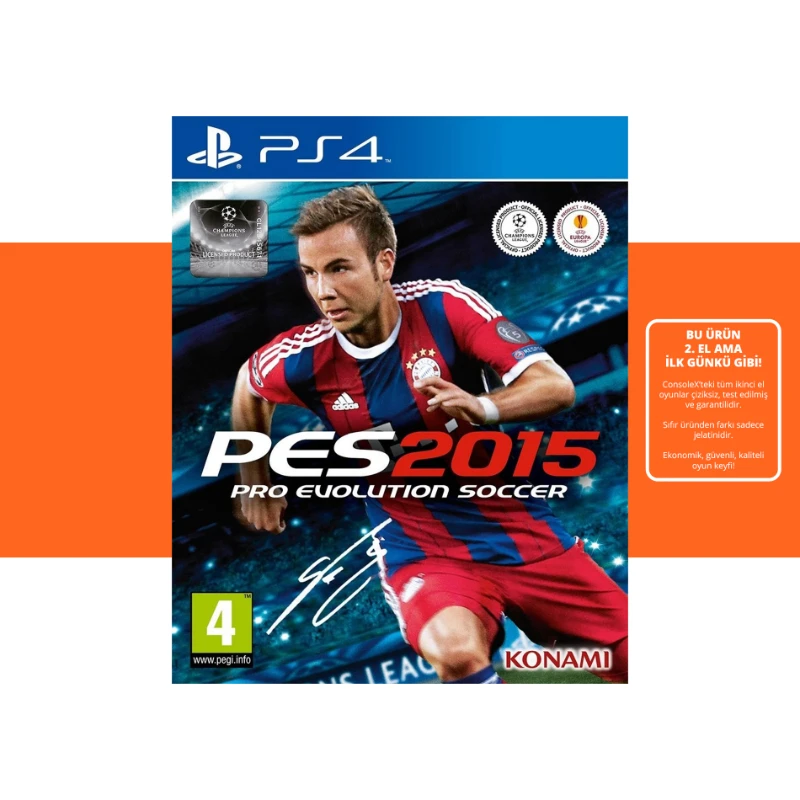 [2.EL] Pes 2015 - Ps4 Oyun