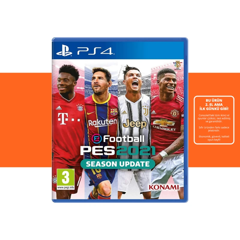 [2.EL] Pes 2021 - Ps4 Oyun