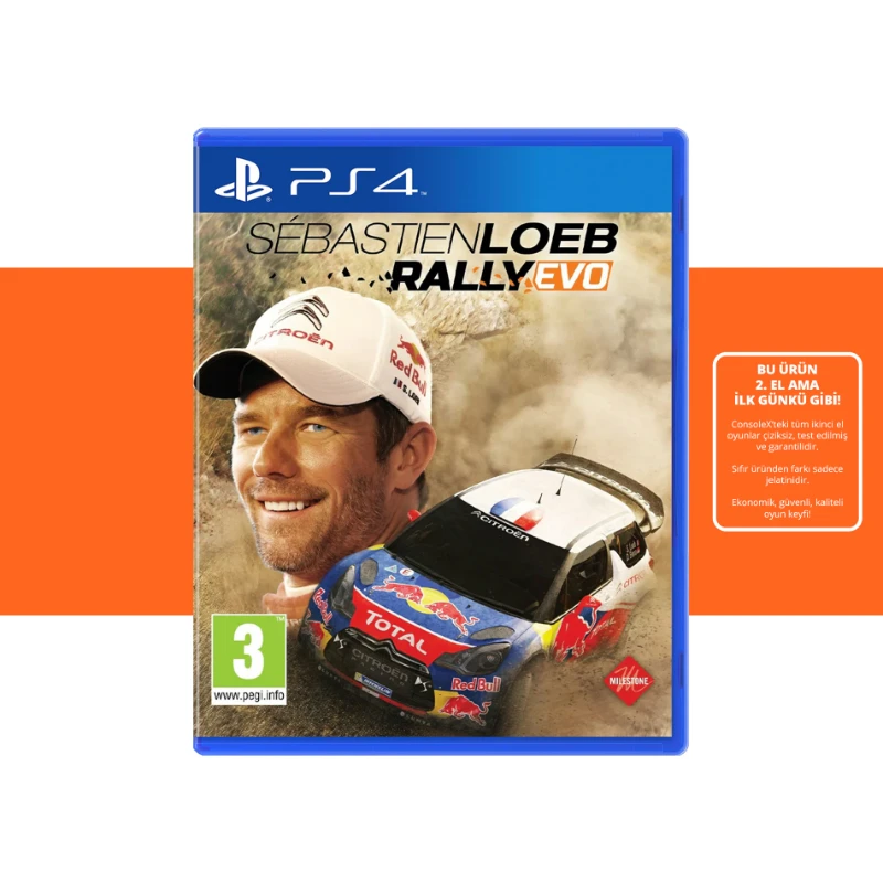 [2.EL] Sebastien Rally Loeb Evo - Ps4 Oyun