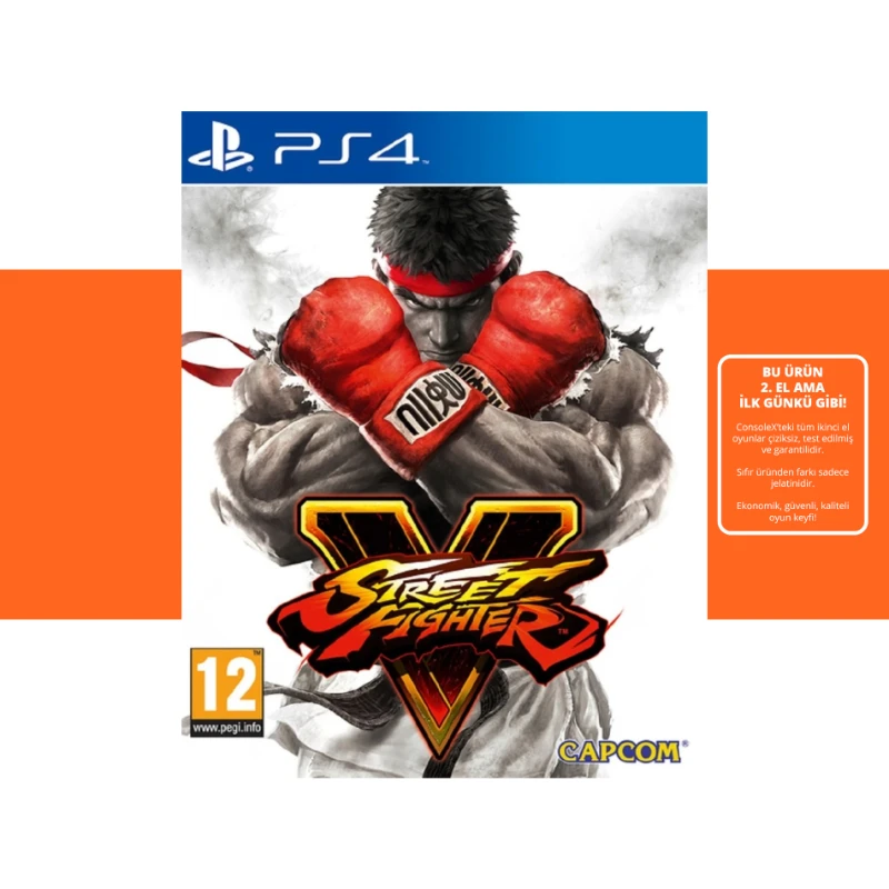 [2.EL] Street Fighter V - Ps4 Oyun