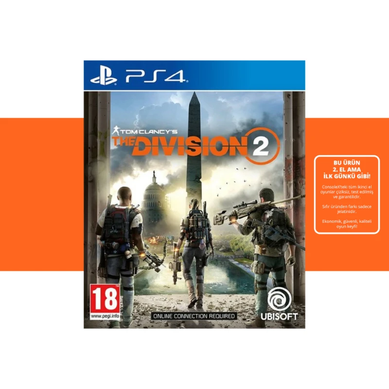 [2.EL] Tom Clancys The Division 2 - Ps4 Oyun