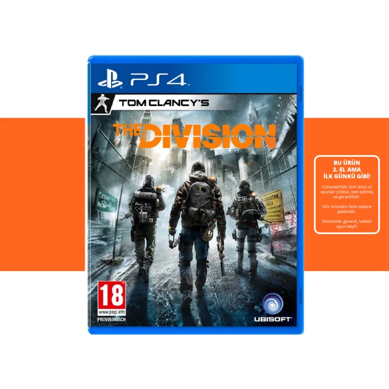 [2.EL] Tom Clancys The Division - Ps4 Oyun