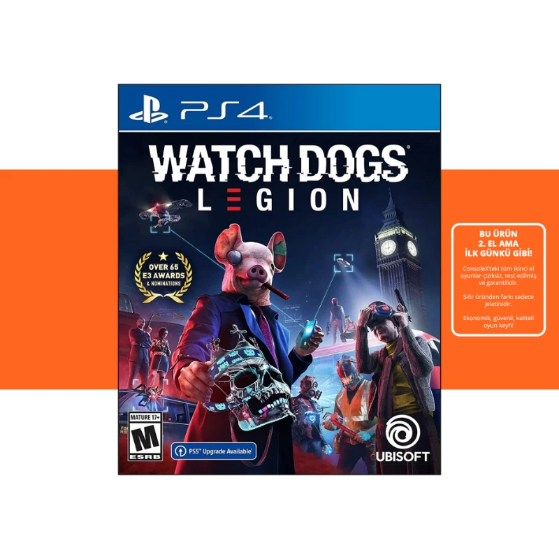 [2.EL] Watch Dogs Legion Resistance - Ps4 Oyun