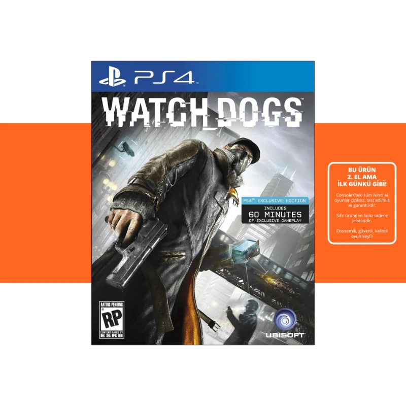 [2.EL] Watch Dogs - Ps4 Oyun
