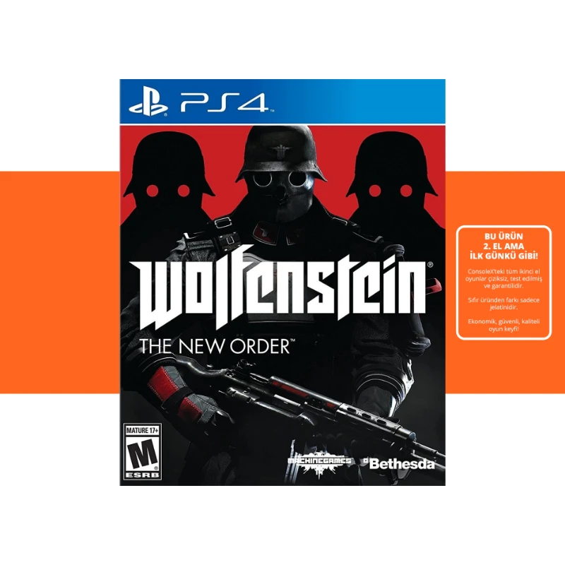 [2.EL] Wolfenstein The New Order - Ps4 Oyun
