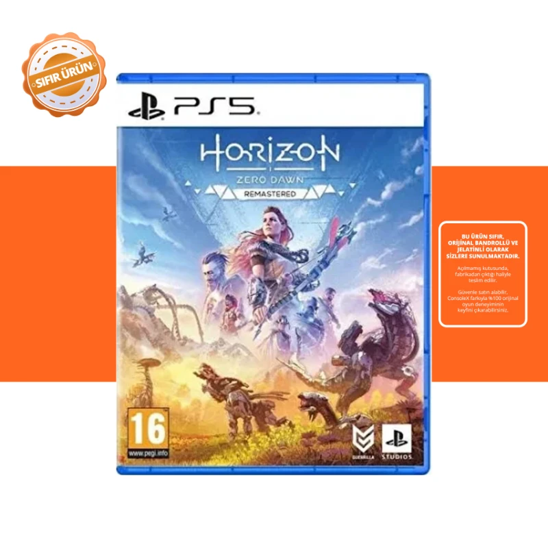 Horizon Zero Dawn Remastered – PS5 Oyun [SIFIR]