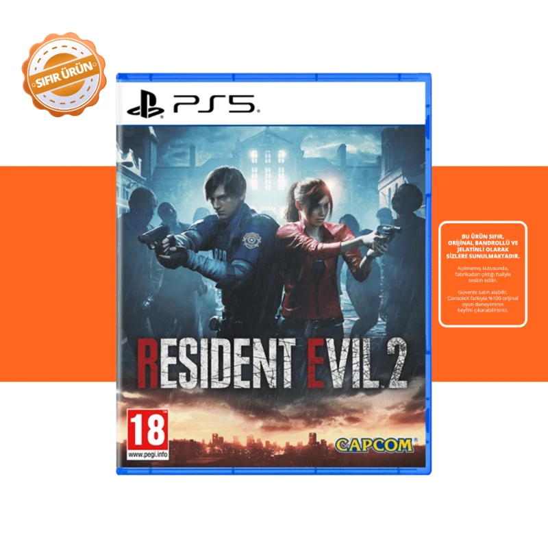 Resident Evil 2 – PS5 Oyun [SIFIR]