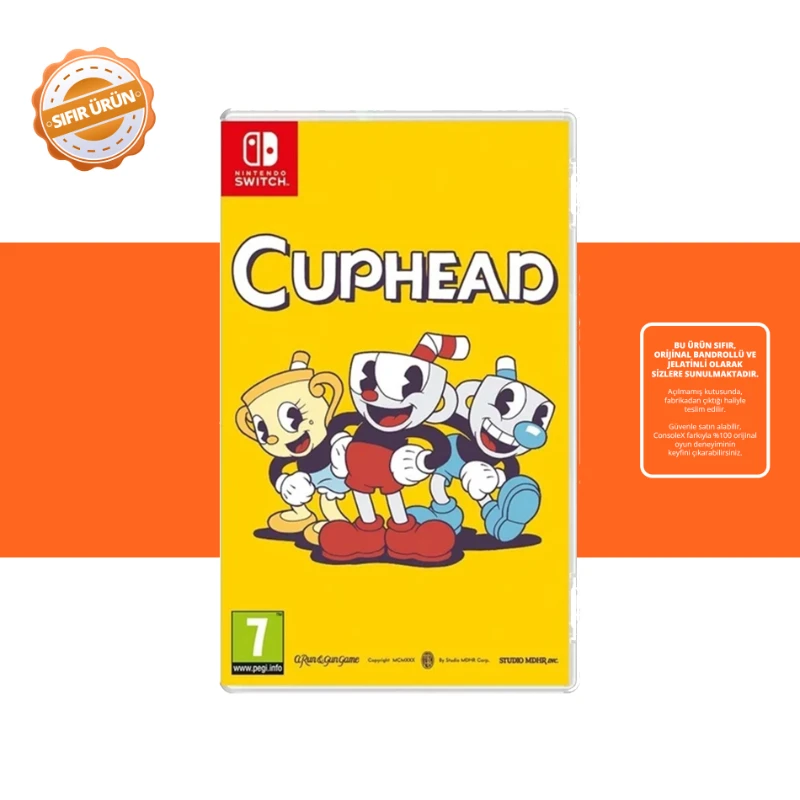 Cuphead – Nintendo Switch Oyun [SIFIR]