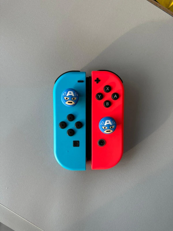 N Switch 1, 2 ve Lite Uyumlu Analog Koruyucu Silikon Joystick Başlık Seti - CLSW-3245 - 4’lü Set