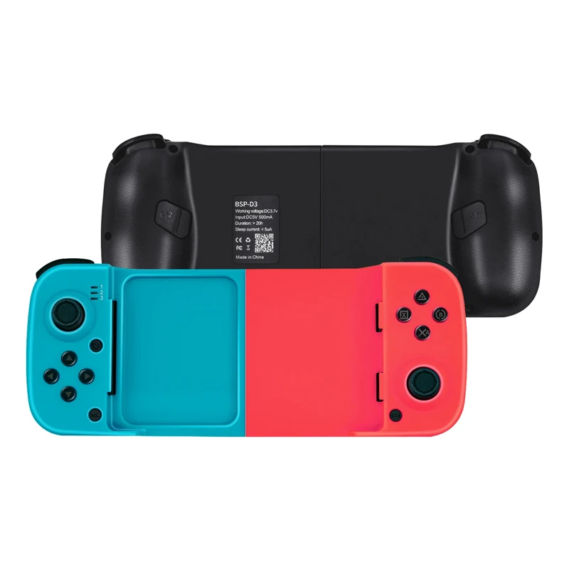 D3 Mobil Oyun Kontrolörü – Android, iOS, PC ve Konsol Uyumlu Bluetooth Gamepad