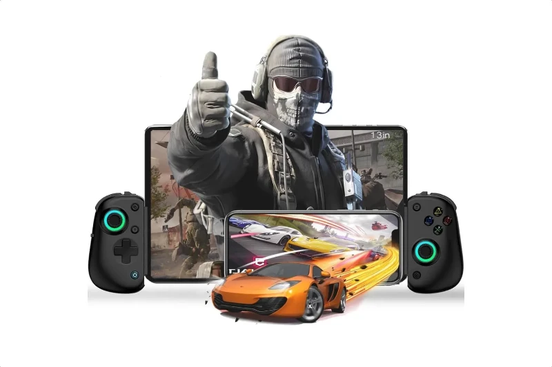 D8 Pro Bluetooth 5.2 Kablosuz Gamepad – Android, iOS, PC ve Switch Uyumlu Profesyonel Oyun Kolu