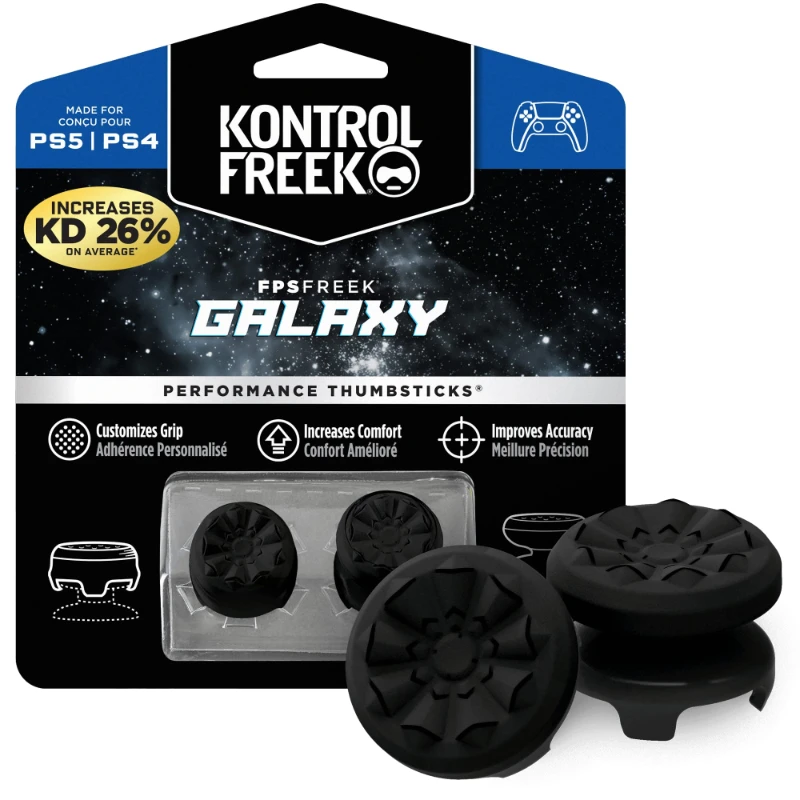KontrolFreek FPS Freek Galaxy Performance Thumbsticks – PS5 / PS4 Uyumlu Analog Başlık – Siyah-CL45