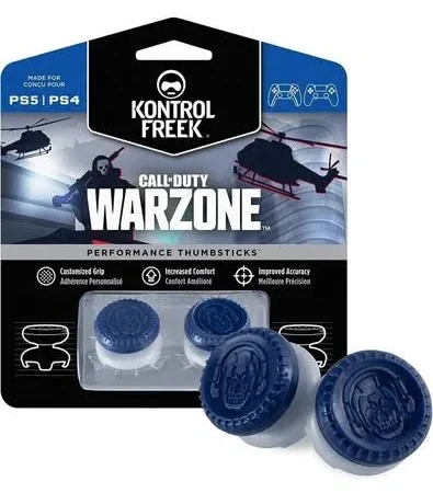 KontrolFreek FPS Freek Galaxy C.O.D. WARZONE Thumbsticks – PS5 / PS4 Uyumlu – Mavi - CL41