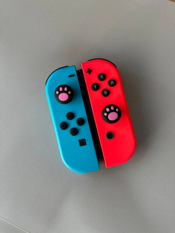 N Switch 1, 2 ve Lite Uyumlu Analog Koruyucu Silikon Joystick Başlık Seti - CLSW-3249 - 4’lü Set