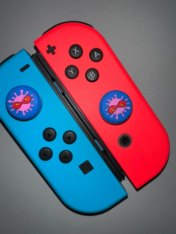 N Switch 1, 2 ve Lite Uyumlu Analog Koruyucu Silikon Joystick Başlık Seti - CLSW-3254 - 4’lü Set