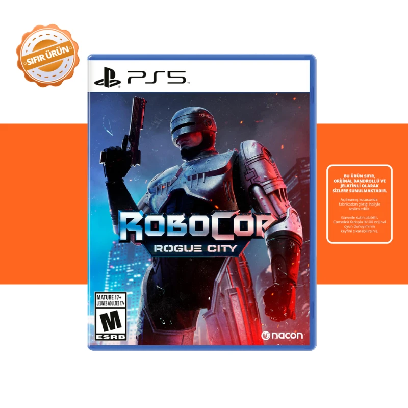 RoboCop Rogue City – PS5 Oyun [SIFIR]