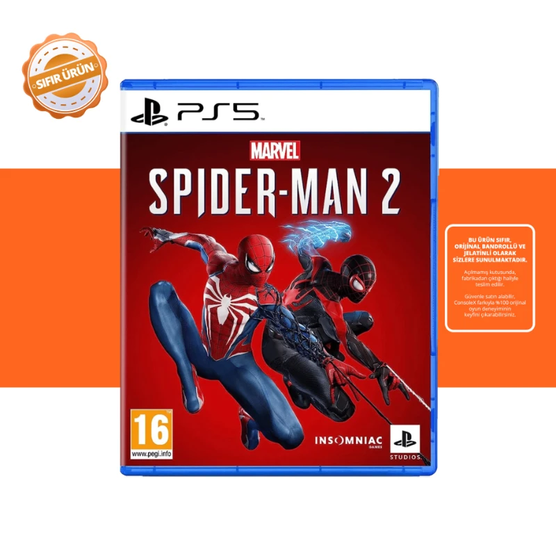 Spider Man 2  - Ps5 Oyun [SIFIR]