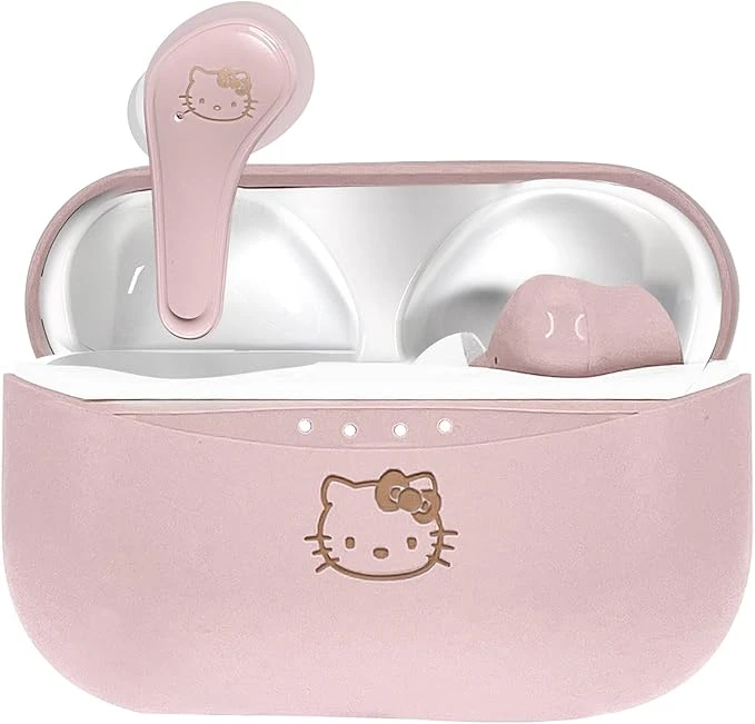 Hello Kitty TWS Bluetooth 5.3 Kablosuz Kulaklık – Pembe – ConsoleX