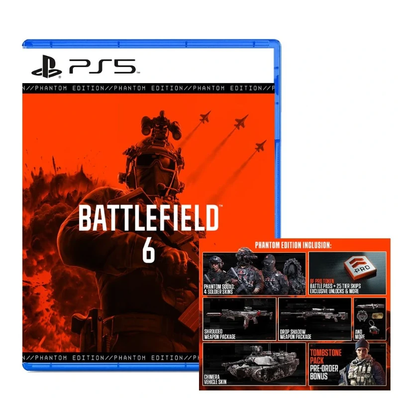 Battlefield 6 – Phantom Edition – PS5 Oyun [SIFIR]