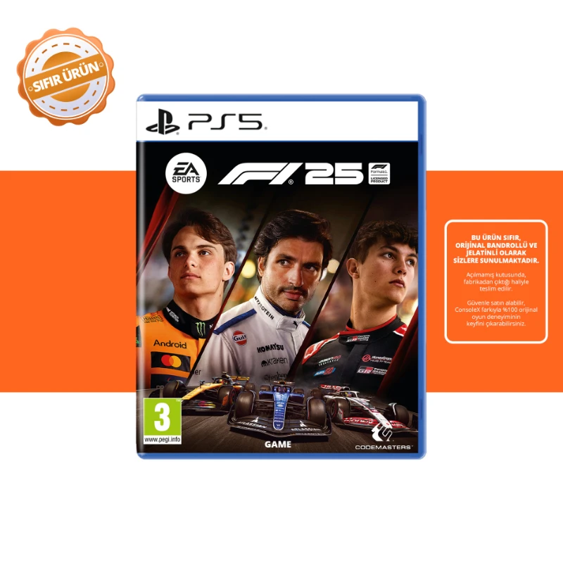 F1 25 – PS5 Oyun [SIFIR] 