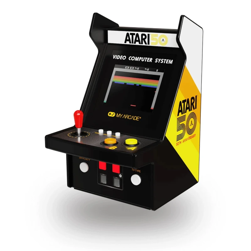 MY ARCADE Micro Player Pro Atari 50th Anniversary Retro Konsol – 100 Oyun – 2.75" Ekran (DGUNL-7013