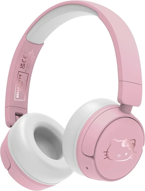 OTL Hello Kitty Kablosuz Bluetooth 5.3 Kulak Üstü Çocuk Kulaklığı – Pembe Beyaz (ACC-0991)