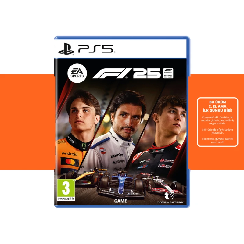 [2.EL] F1 25 – PS5 Oyun
