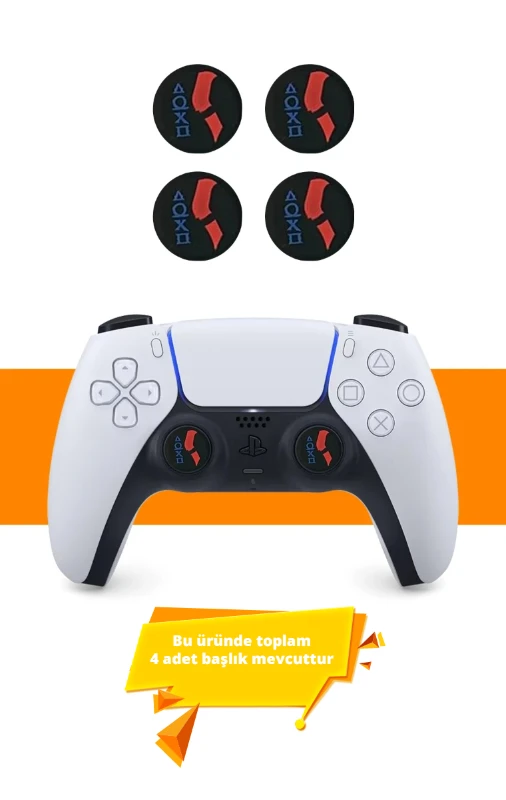 PS3, PS4, PS5, Xbox Uyumlu Analog Stick Koruyucu - CLT-2005 - 4’lü Set