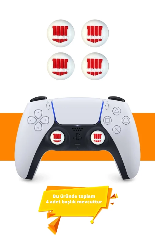PS3, PS4, PS5, Xbox Uyumlu Analog Stick Koruyucu - CLT-75 - 4’lü Set
