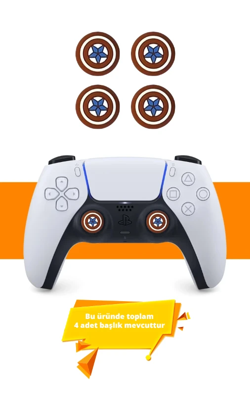 PS3, PS4, PS5, Xbox Uyumlu Analog Stick Koruyucu - CLT-76 - 4’lü Set