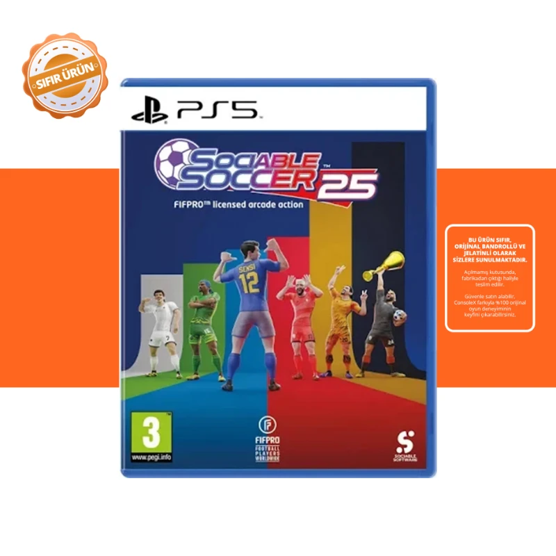 Sociable Soccer 25 - PS5 Oyun [SIFIR]