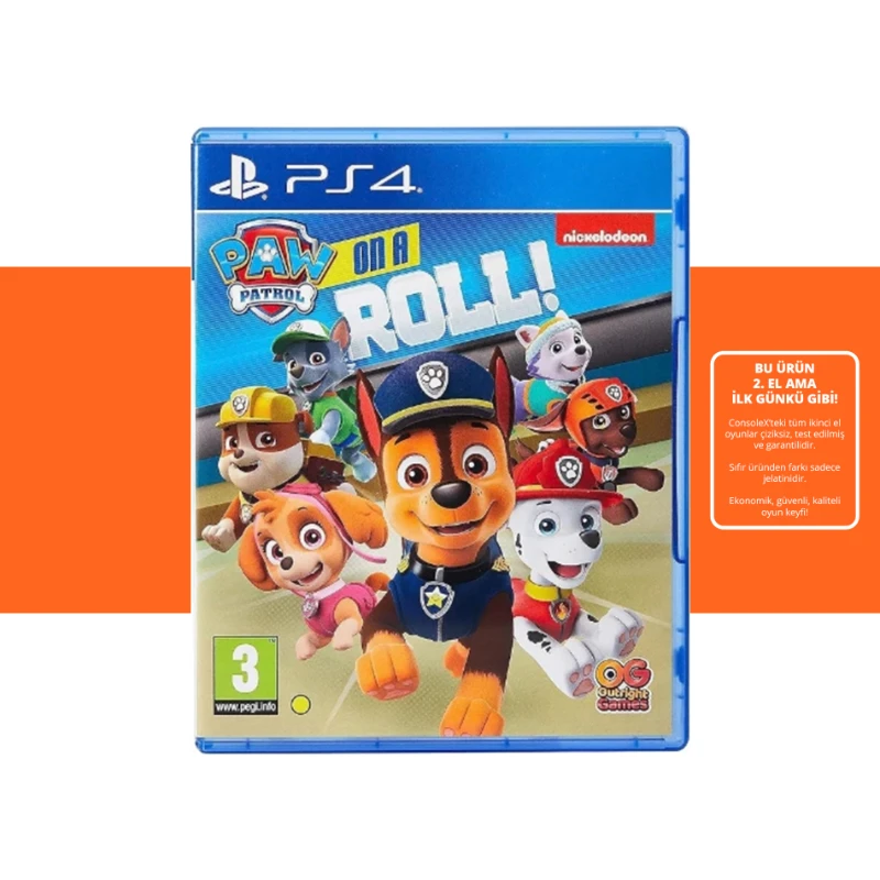 [2.EL] PAW Patrol On a Roll - PS4 Oyun