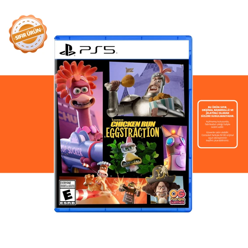 Chicken Run Eggstraction - PS5 Oyun [SIFIR]