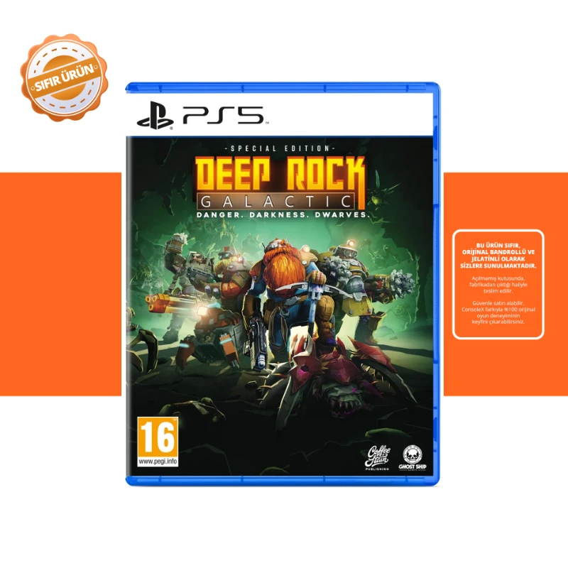Deep Rock Galactic: Special Edition - Ps5 Oyun [SIFIR]