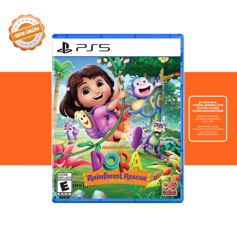 Dora Rainforest Rescue - PS5 Oyun [SIFIR]