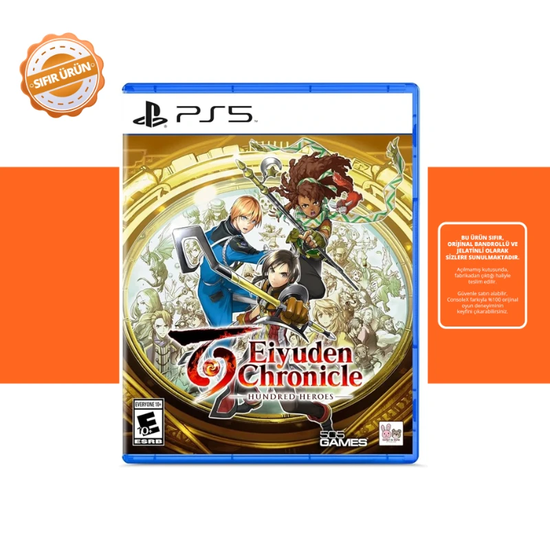 Eiyuden Chronicle Hundred Heroes PS5 Oyun [SIFIR]