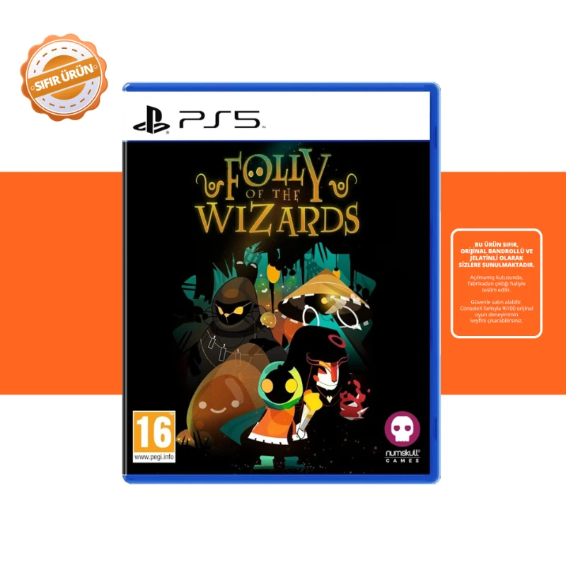 Folly of the Wizards - PS5 Oyun [SIFIR]