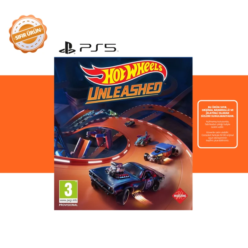 Hot Wheels Unleashed - PS5 Oyun [SIFIR]