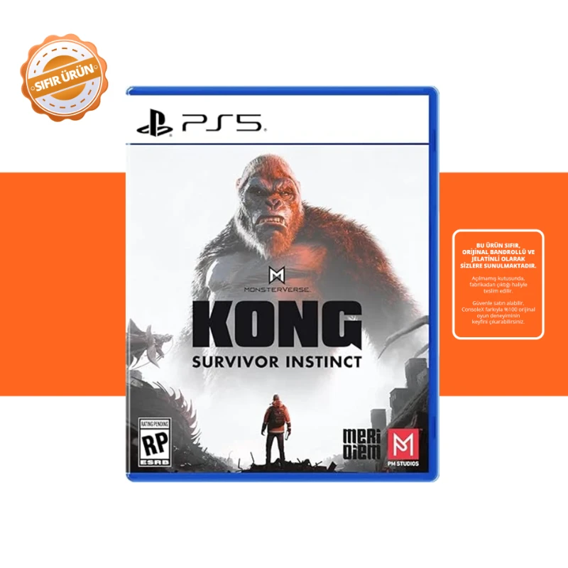 Kong Survivor Instinct - PS5 Oyun [SIFIR]
