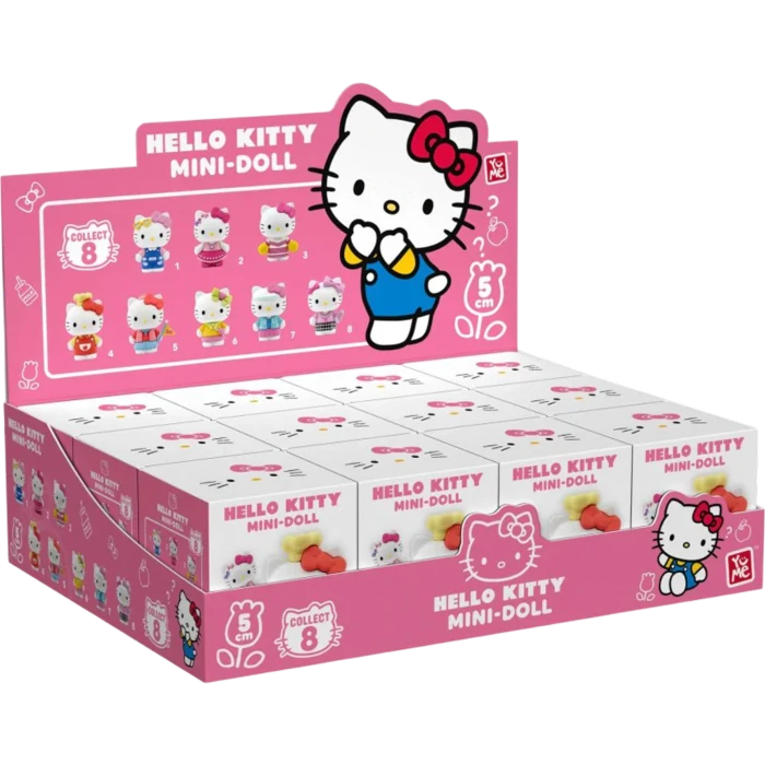 Hello Kitty Mini Doll Sürpriz Figür – Blind Box 5 cm (8 Farklı Model)