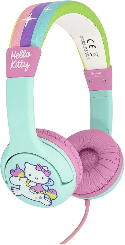 OTL – Hello Kitty Unicorn Çocuk Kulaklık | 85 dB Güvenli Ses Seviyeli Lisanslı Model