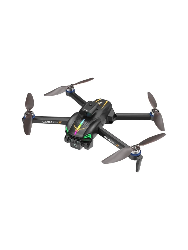 GD83 Mini Katlanabilir Drone 4K HD Kameralı RGB Işıklı Uzaktan Kumandalı