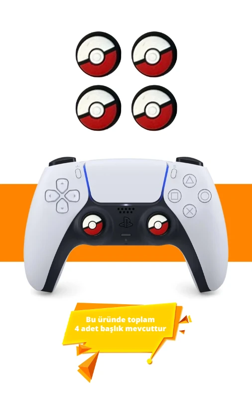 PS3, PS4, PS5, Xbox Uyumlu Analog Stick Koruyucu - CLT-25 - 4’lü Set