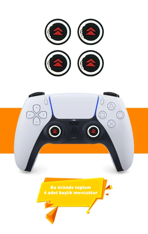 PS3, PS4, PS5, Xbox Uyumlu Analog Stick Koruyucu - CLT-35 - 4’lü Set