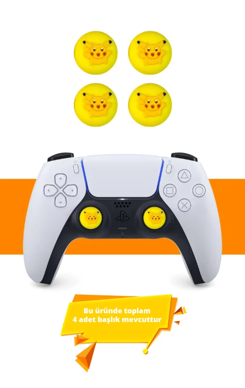 PS3, PS4, PS5, Xbox Uyumlu Analog Stick Koruyucu - CLT-37 - 4’lü Set