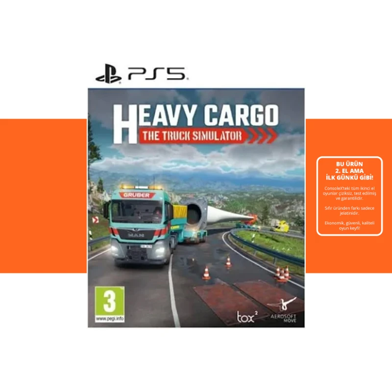 [2.EL] Heavy Cargo: The Truck Simulator – PS5 Oyun