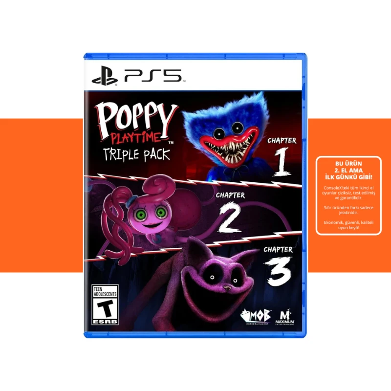 [2.EL] Poppy Playtime Triple Pack – PS5 Oyun
