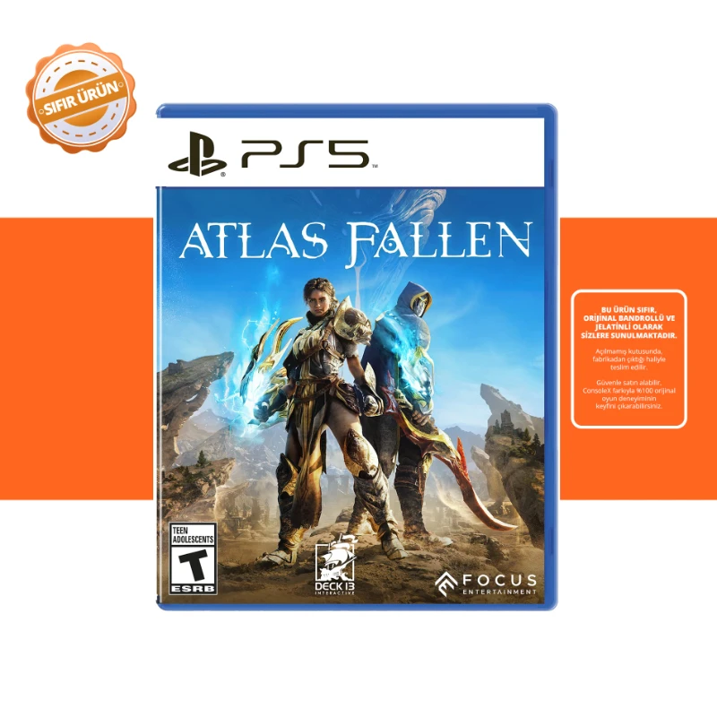 Atlas Fallen – Scanavo Box Edition – PlayStation 5 Oyun [SIFIR] – Koleksiyon Kutulu
