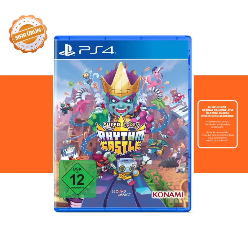 Super Crazy Rhythm Castle – PS4 Oyun [SIFIR]