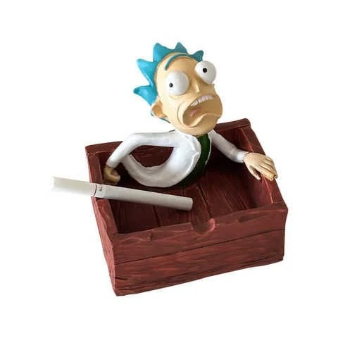 Rick Figürlü Dekoratif Küllük – Seramik Tasarım, Koleksiyonluk Aksesuar CLK-5